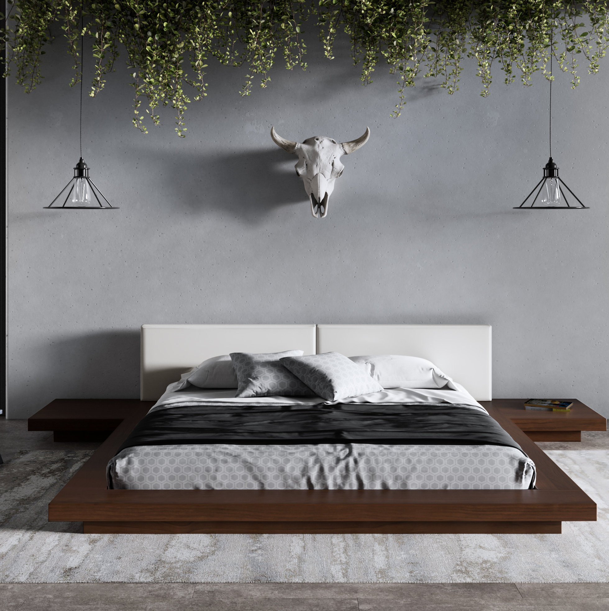 Wade Logan® Andzela Platform Bed & Reviews | AllModern